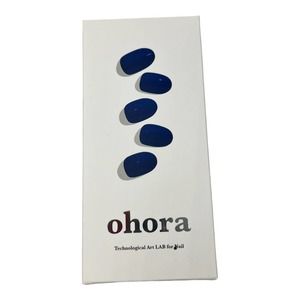 Ohora Semicured Gel Nail Sticker Noble Navy NB-038